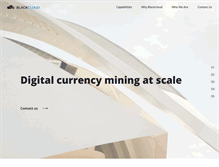 Tablet Screenshot of blackcloud.com